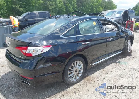 2015 Hyundai Sonata Limited z USA, uszkodzony, nr VIN 5NPE34AFXFH060791